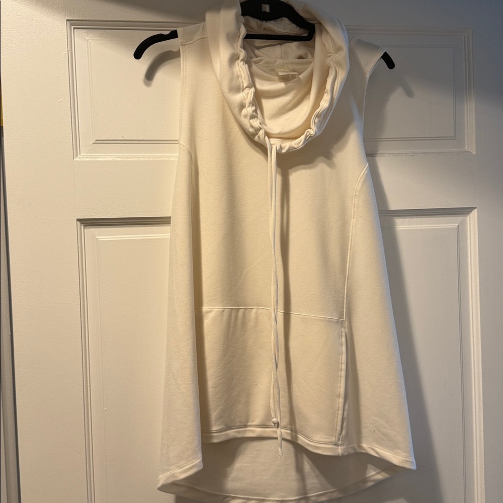CALIA by Carrie Underwood Cream Cowl Neck Top